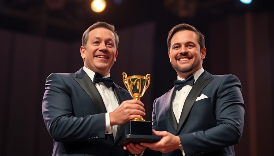 2025 Emmy Awards Record Breaking Wins celebration on stage.