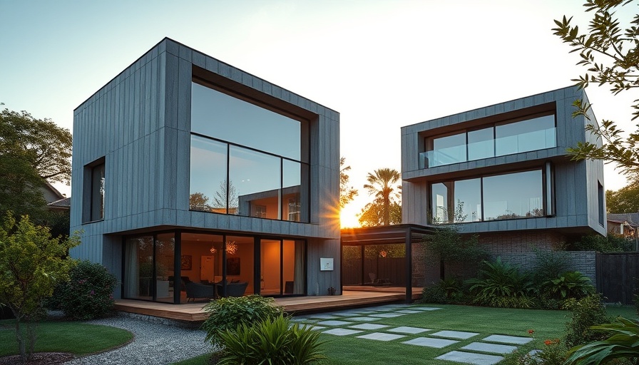 Modern rental property at sunset illustrating Common LLC Mistakes in Rental Properties.