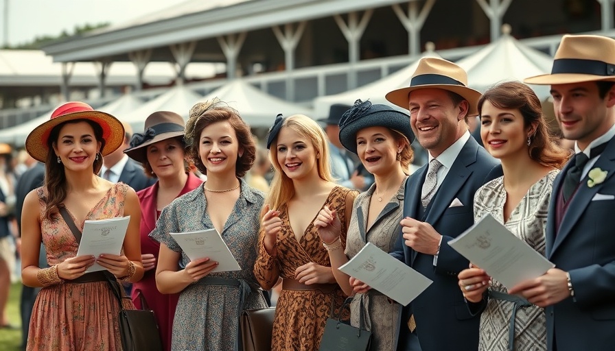 Downton Abbey Grand Finale nostalgia captured at a vintage horse race.