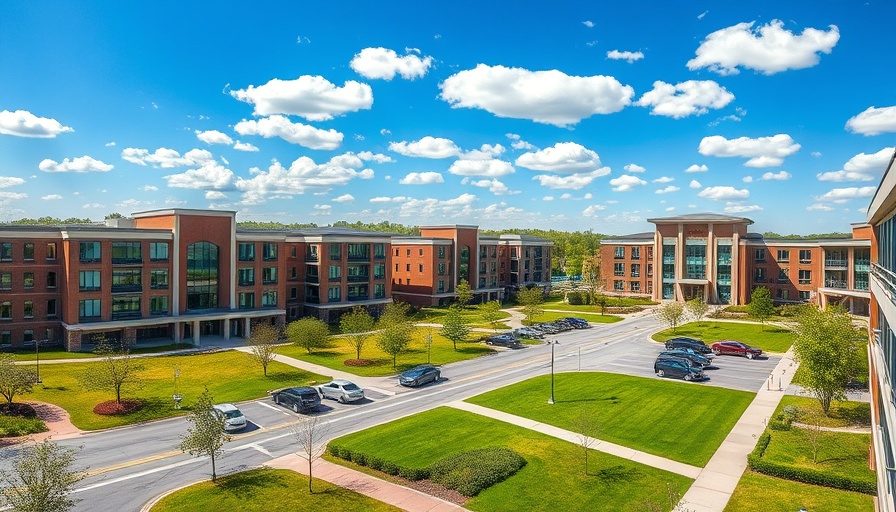 Davenport University campus on a sunny day showcasing facilities.
