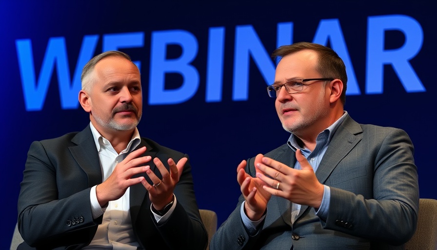 Webinar on AI in Wellness Sales featuring two speakers, Peng Joon and Paulson Thomas.