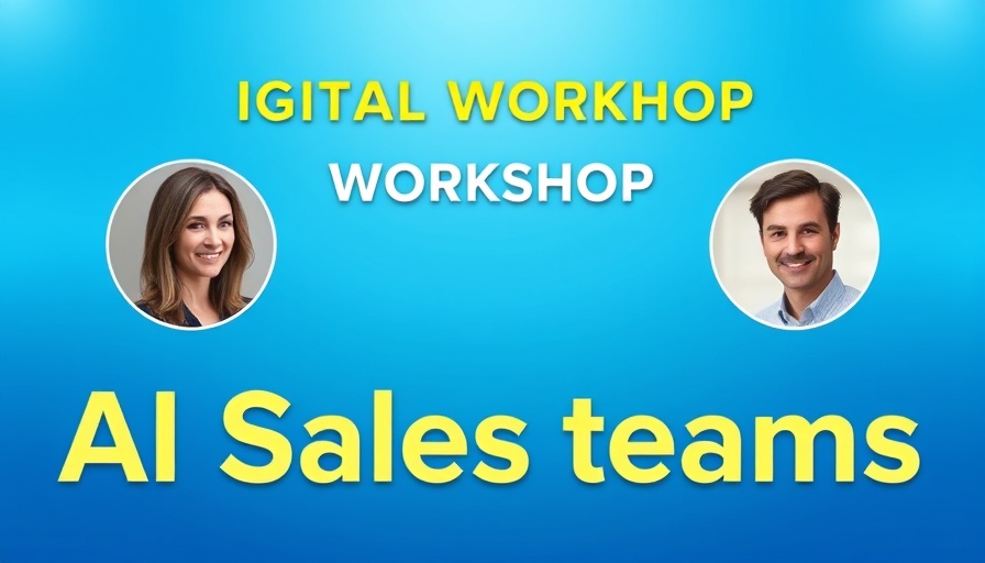 AI for wellness practitioners digital workshop banner with speaker photos.