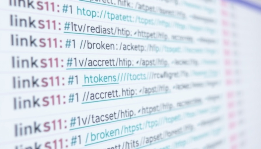 Table of link statuses showcasing broken link building strategies with various status codes.