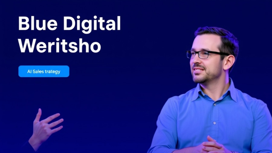 AI sales team workshop banner for wellness practitioners.