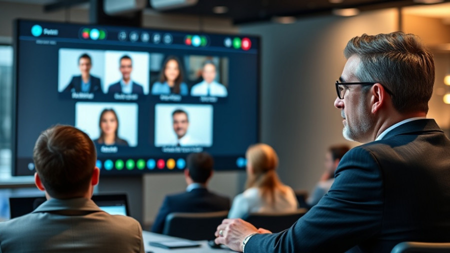 Webinar on How AI Can Transform Your Wellness Practice with speaker interface.