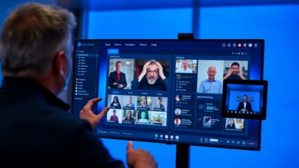 Screenshot of sales software interface with presenter, Lean Mean Sales Machine for Wellness Practitioners.