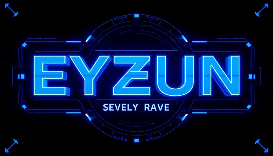 Digital interface announcing futuristic event, July 28-August 1, 2025.