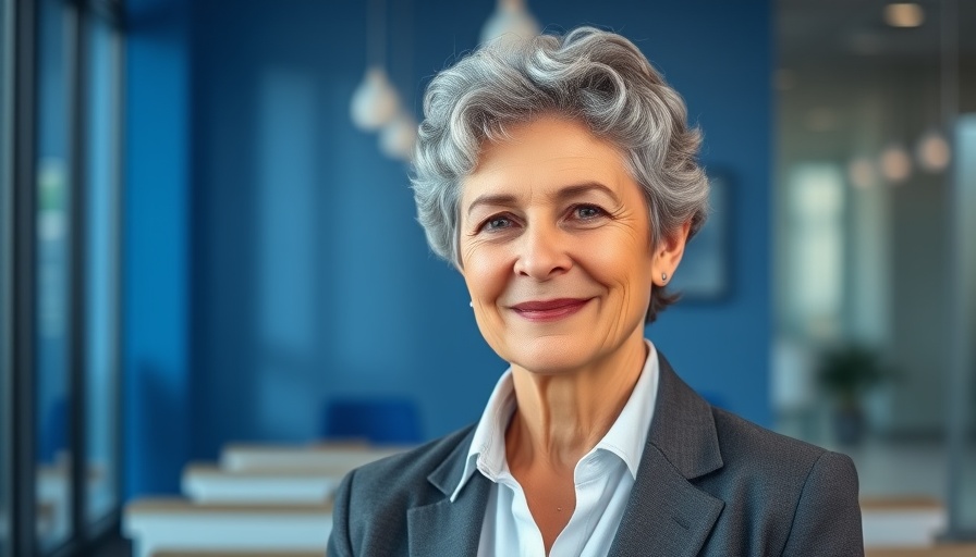 Elder woman in office, promoting starting a private practice at any age.