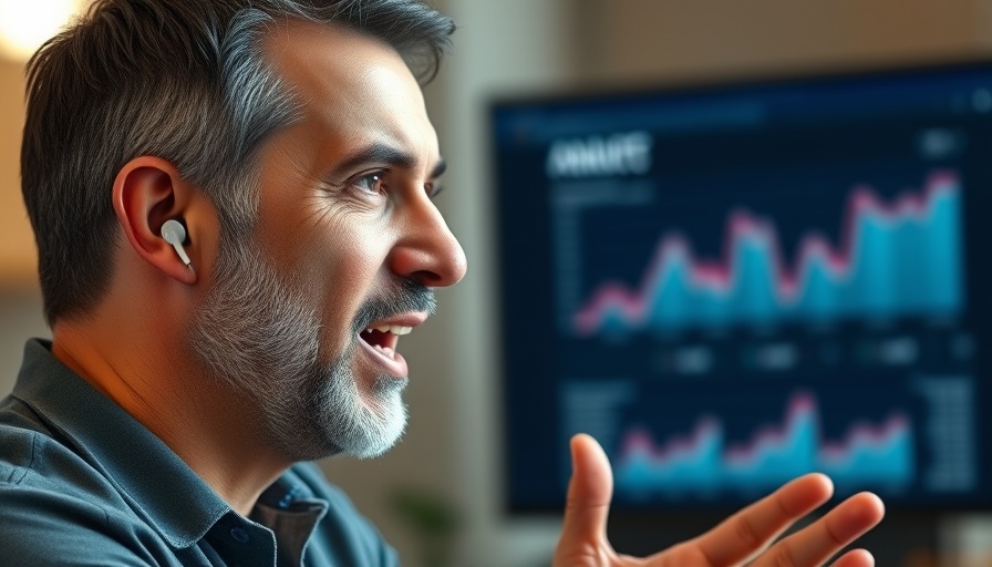 Focused man with earbuds discusses analytics on proactive token refresh.