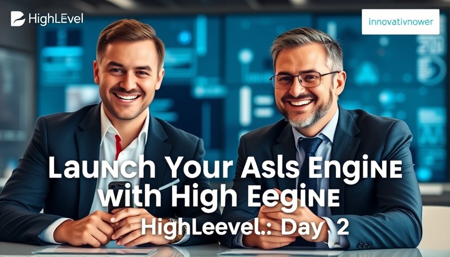 Webinar event about AI Sales Engines for Wellness Practitioners, featuring two presenters.