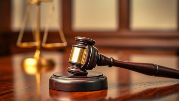 Gavel in courtroom symbolizing justice related to North Miami man sentenced.