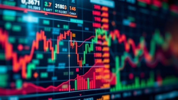 Abstract depiction of backward-looking financial analysis risks.