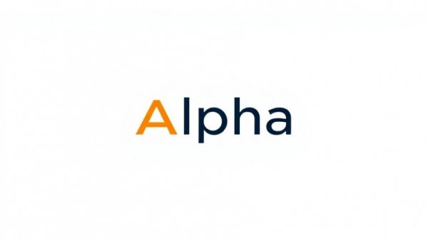 USA market analysis logo with Greek letter Alpha.