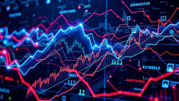 Corning Double Downgrade abstract digital data visualization