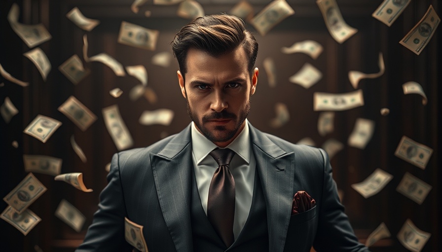 Stylish man exuding financial freedom for entrepreneurs.
