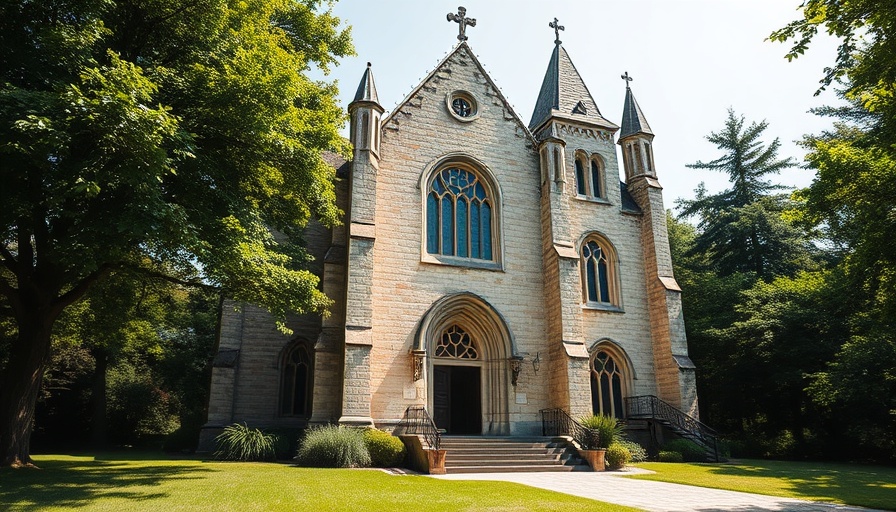St John's Parish Church Heritage with stone architecture and greenery.