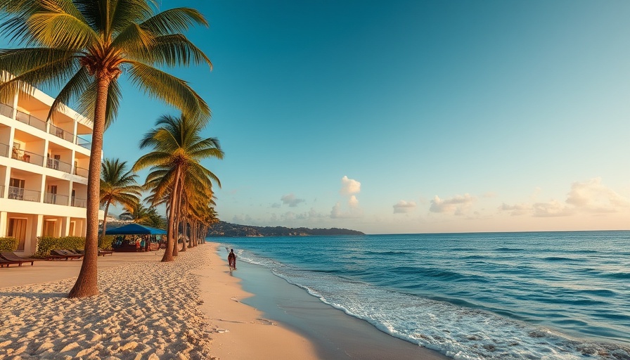 Luxurious tropical resort by the beach at sunset, best Sandals resorts.