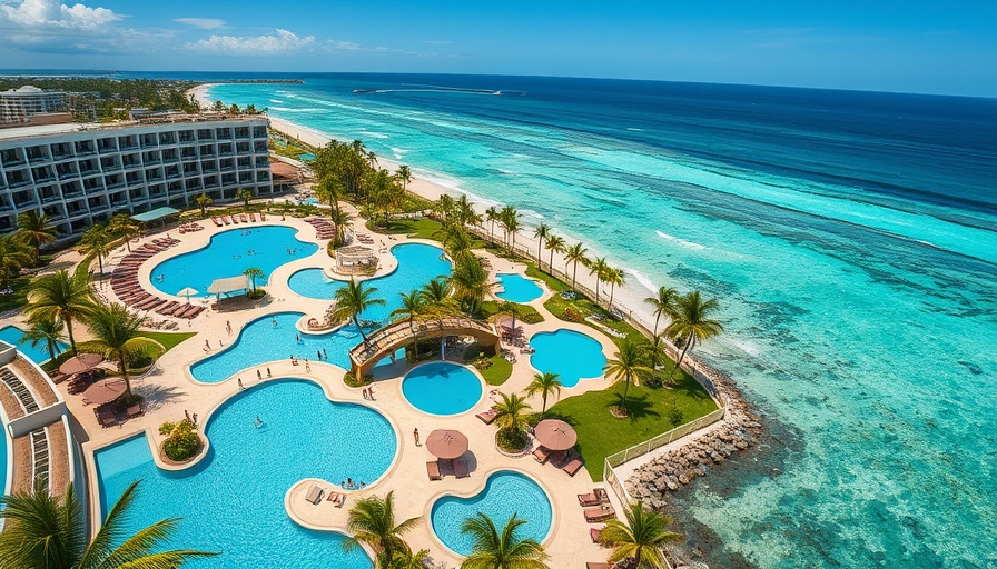 Best Sandals Resorts Jamaica with pools and ocean view.