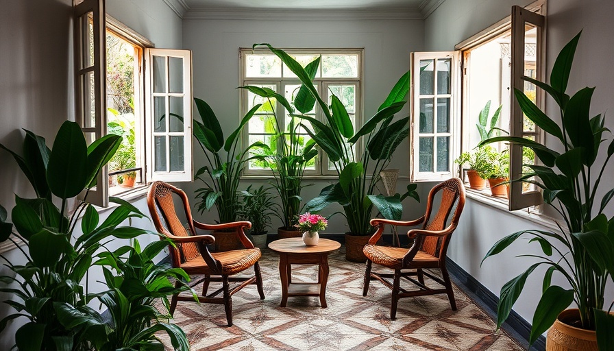 Charming Cuban room with vintage furniture and open windows, casas particulares Cuba.