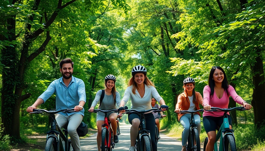E-bike tours for eco-conscious travelers exploring lush trails
