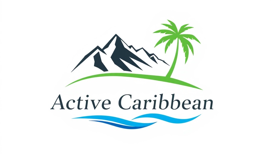 Minimalistic logo for Caribbean vacation destinations 2024