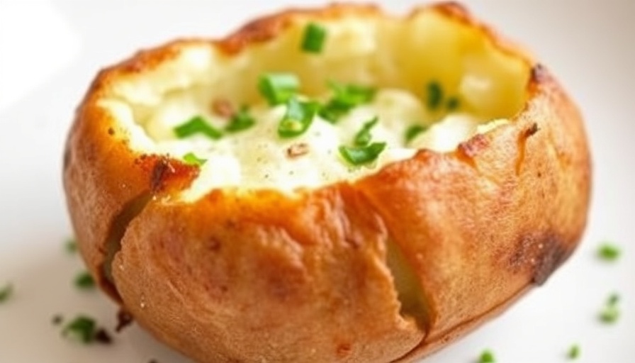 The Perfect Baked Potato Recipe (Crispy Skin, Fluffy Inside)