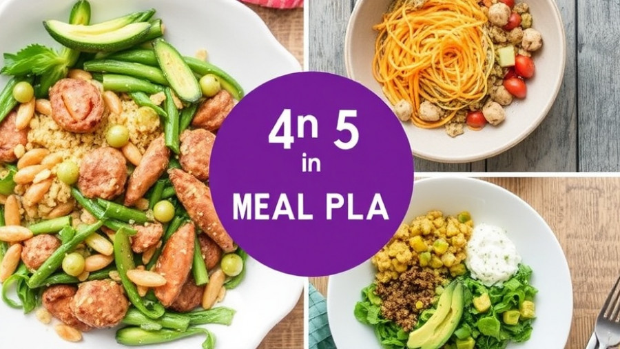 4 in 5 Meal Plan: October 2025