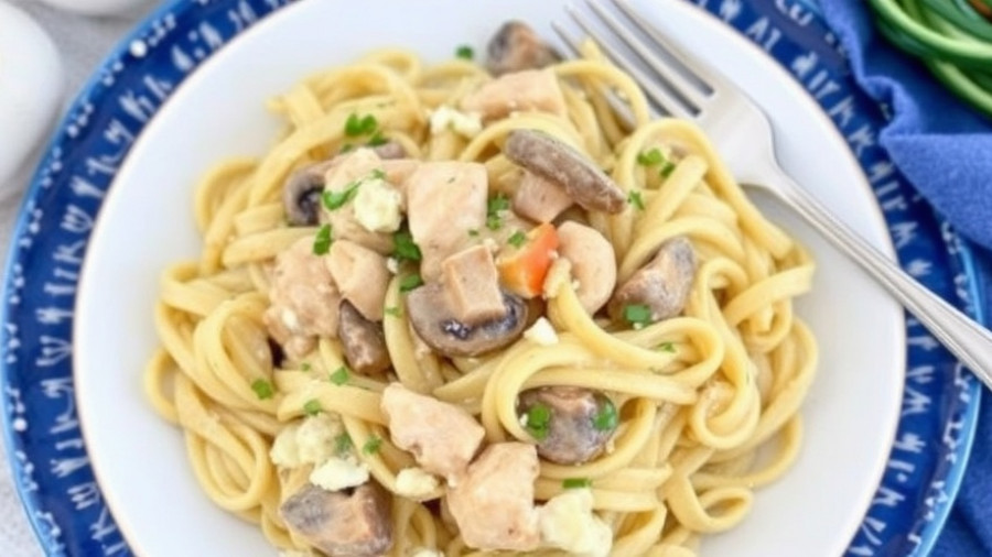 Creamy Chicken Mushroom Pasta (Ready in 30 Minutes!)