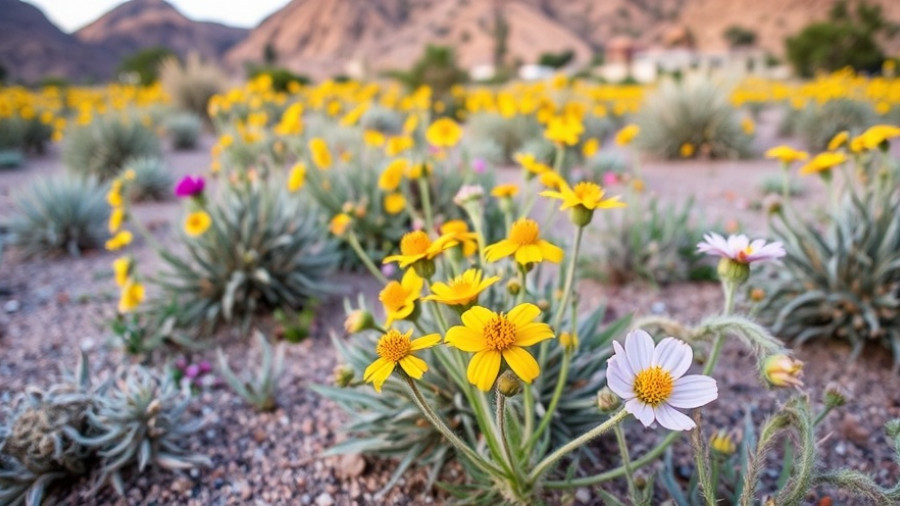 Wildflowers in the Arizona Desert