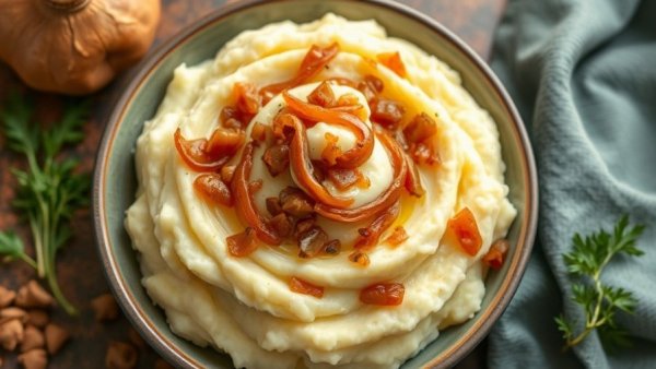 Creamy Caramelized Onion Mashed Potatoes