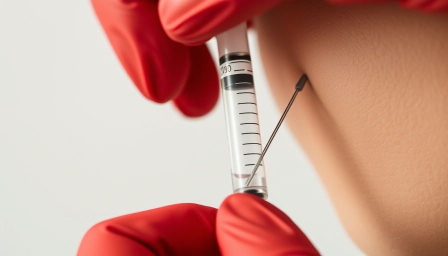 Close-up syringe injection in cheek, exploring alternatives when Botox stops working.