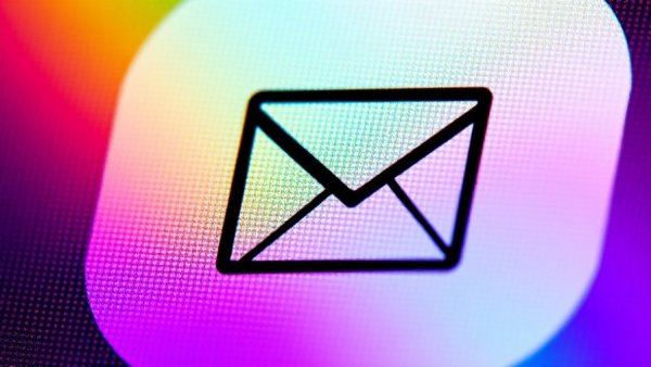 AI Inbox Gmail notification icon with vibrant colors on screen.