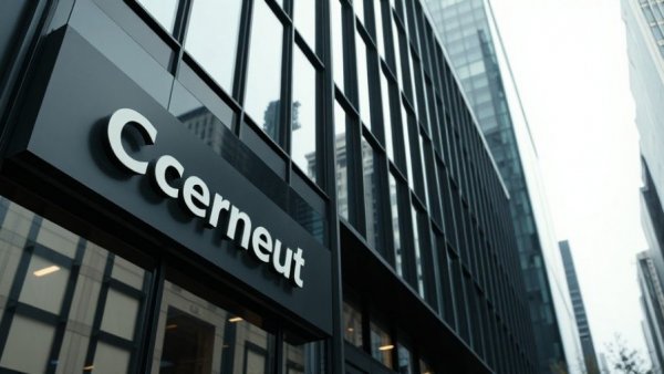 Modern office building featuring prominent branding, Open Source AI Agent Platform.