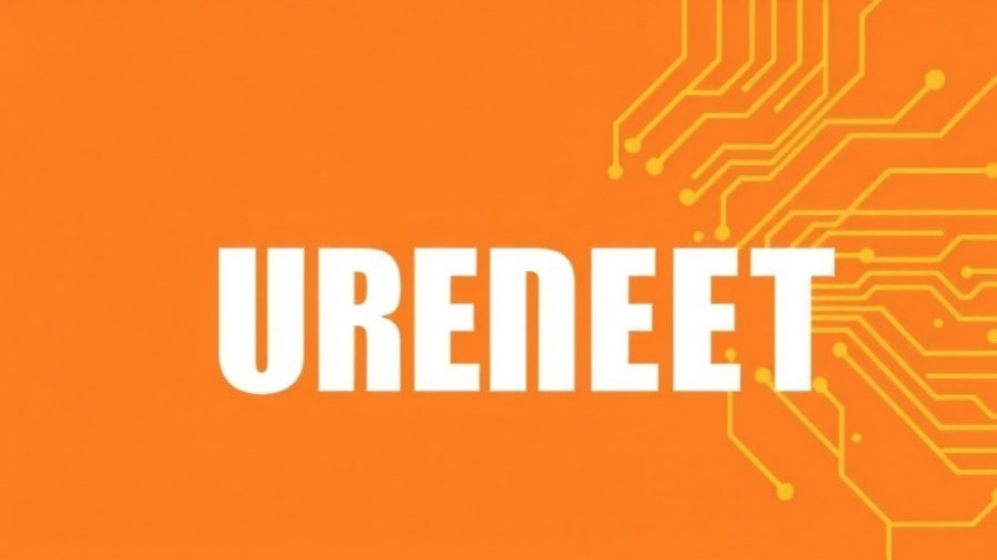 Minimalistic digital graphic with circuit design and text on scaling strategies