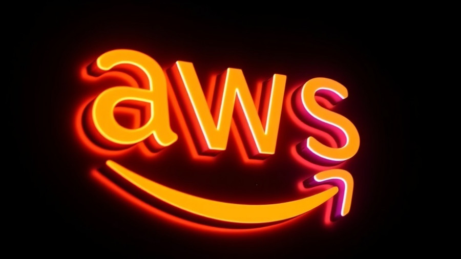 Glowing AWS logo symbolizing AWS Outage Response.