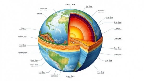 Microsoft declares independence from OpenAI: Detailed Earth's structure diagram.
