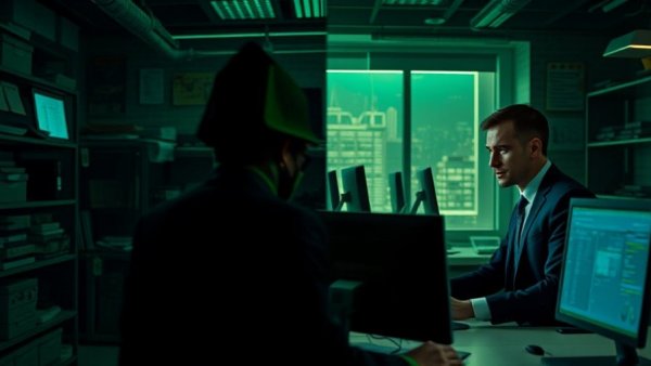 Contrasting cybersecurity environments highlighting LLMs challenges.