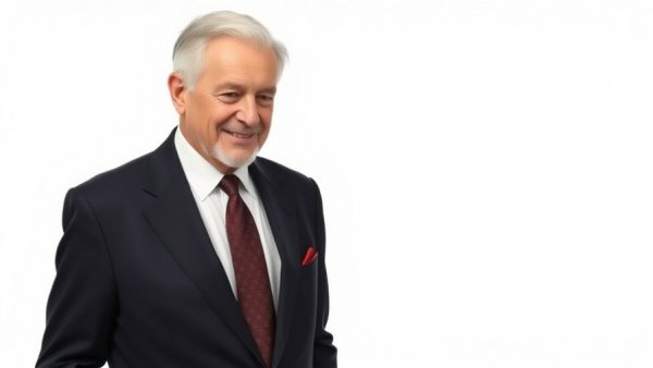 Elderly man in formal attire softly smiling, related to AI tools for Alzheimer’s diagnosis.