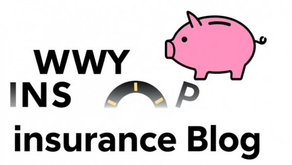 Minimalist piggy bank logo with text, insurance blog, indexed products financial strategy.