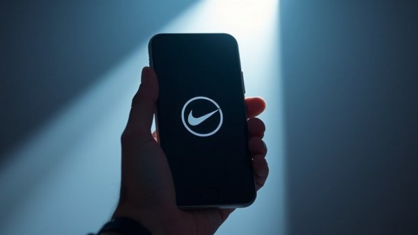 Smartphone displaying logo, AI tools for business software concept.