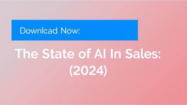 Sales funnels report download headline text in blue font.