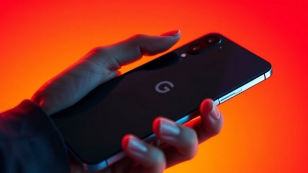 AI tools featured in a modern smartphone with vibrant background.