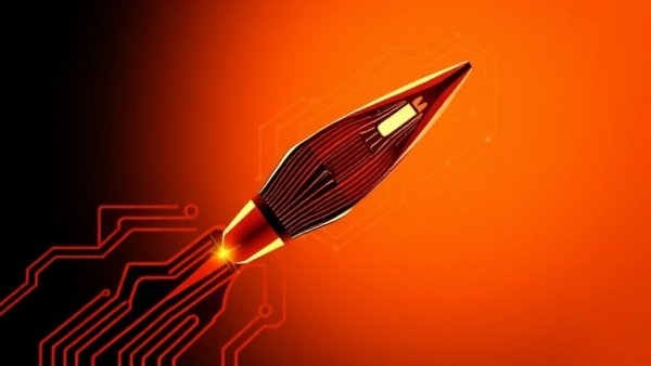 Modern circuit-inspired design symbolizing AI-driven business growth