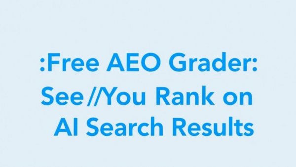 Digital banner with text on answer engine optimization case studies.