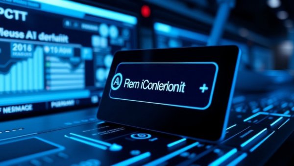 Text link for downloading AI report, highlighting AI content optimization for digital marketing.