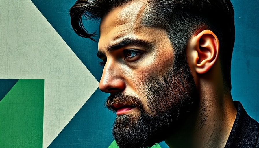 Stylized portrait illustrating social media platform innovation