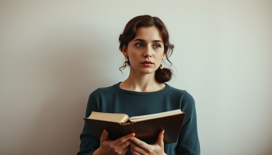 Vintage-style woman in leadership development theme