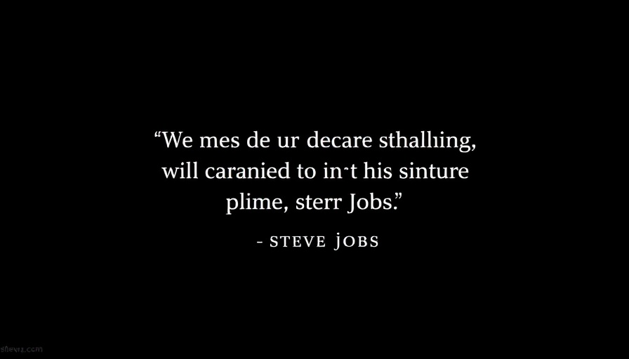 Inspirational quote by Steve Jobs on design and functionality quality.