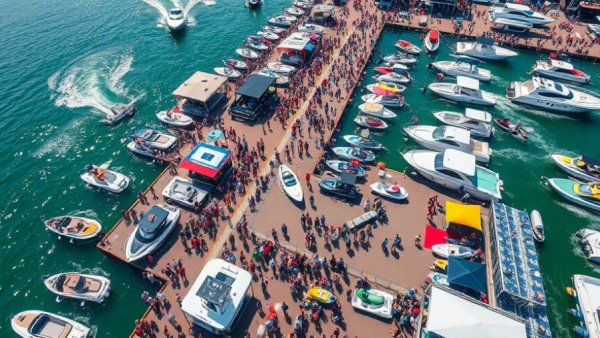 Vibrant water sports exhibit at Nautical Ventures AquaZone.