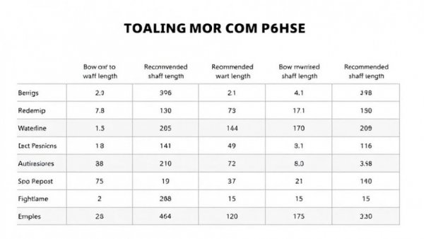 Comparison chart for choosing the right trolling motor based on shaft length and distance.